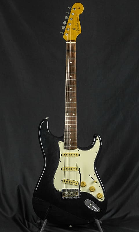 Fender Stratocaster Crafted in Japan 2006-2008 - Black | Reverb