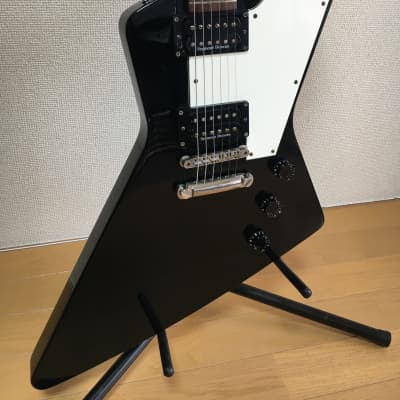 EDWARDS by ESP E-EX-120D BK Explorer type Electric Guitar Made in Japan  9631z | Reverb