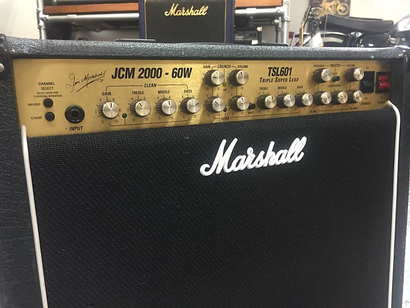 Marshall JCM 2000 TSL 601 Triple Super Lead 3-Channel 60-Watt 1x12