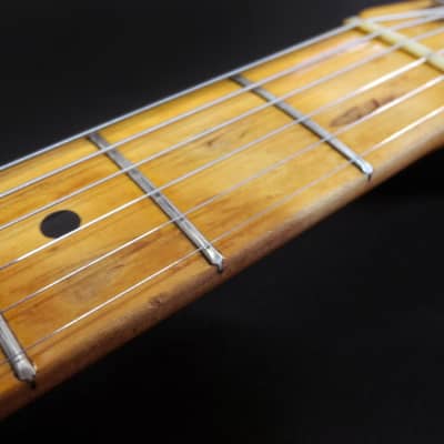 1977 Tokai Japan '57 Stratocaster St-60 Earliest Version 3-Tone Sunburst w/Fender Pat. Pend. Saddles image 13