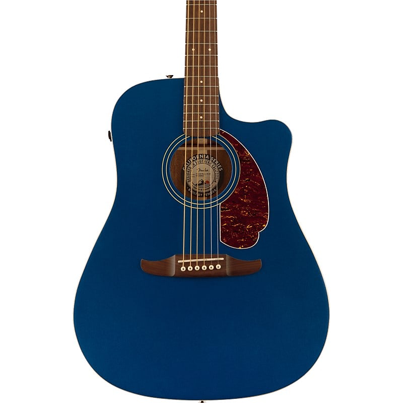 Fender Redondo Player Dreadnought Electro-Acoustic, Lake Placid Blue image 1