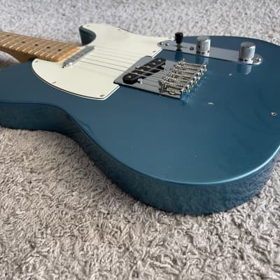 Fender Standard Telecaster 2015 MIM Lake Placid Blue Maple Neck Modified Guitar image 4