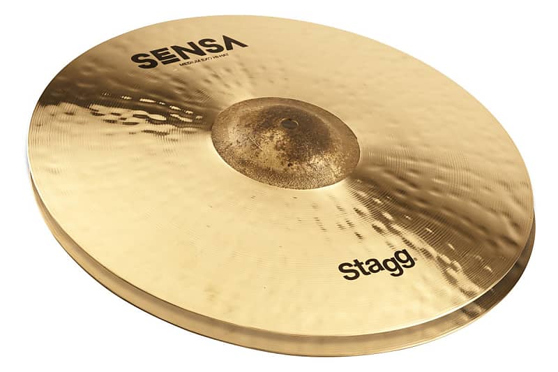 Stagg 15" 15" SENSA Exo Hi-Hat Cymbals - Pair - SEN-HM15E image 1