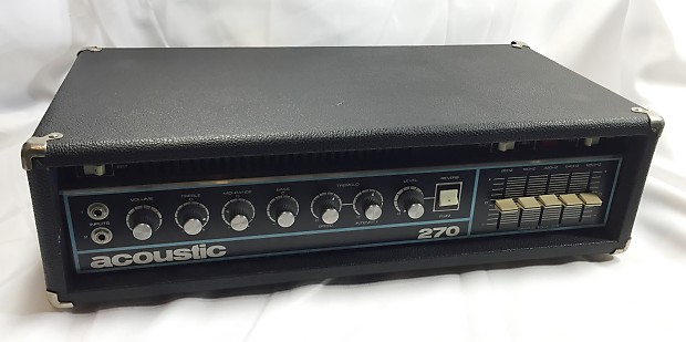 Acoustic 270 shop amp