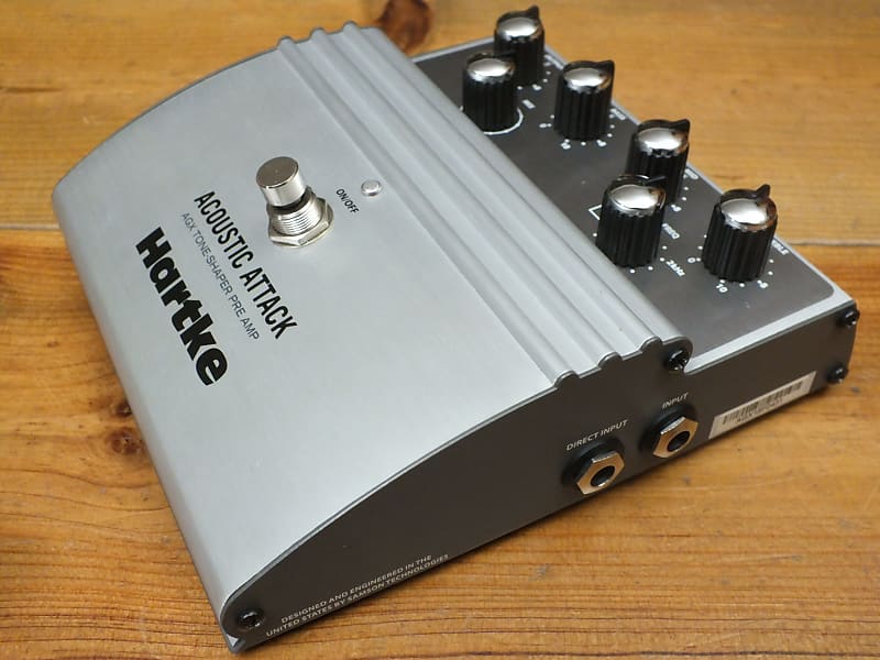 ギター Hartke ACOUSTIC ATTACK HARTKE ACOUSTIC ATTACK PEDAL Preamp Effects Pedal | eBay