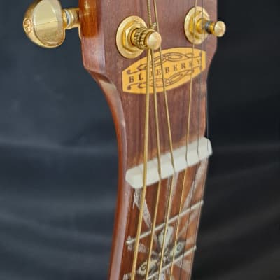 Blueberry  NEW IN STOCK Handmade GUITALELE  Acoustic Guitar - Ukulele Sized 6-String image 5