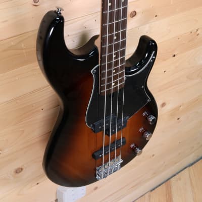 Yamaha BB434 Electric Bass 2017 - Rosewood Fingerboard, Tobacco Brown Sunburst image 3