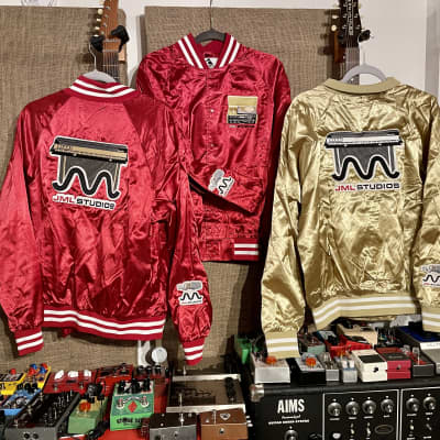 Custom JML Studios Satin Embroidered Bomber Jacket - New for 2024 image 1