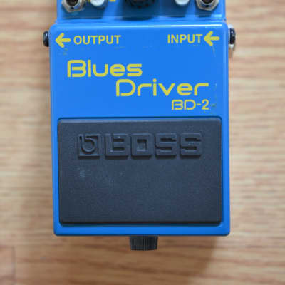 Boss BD-2 Blues Driver w/ Keeley Freak Fuzz Mod Blue | Reverb