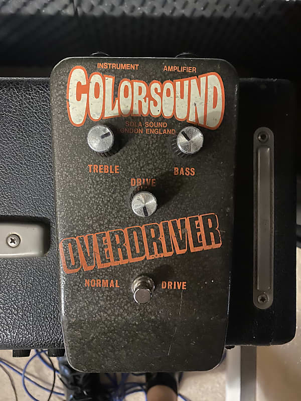 colorsound overd 1970s オリジナル Vintage 1970s Colorsound Sola