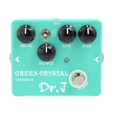 Reverb.com listing, price, conditions, and images for dr-j-green-crystal-overdrive