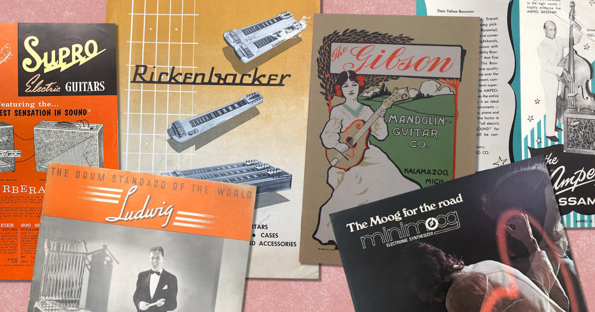 Gallery Vintage Music Gear Catalogs Reverb News