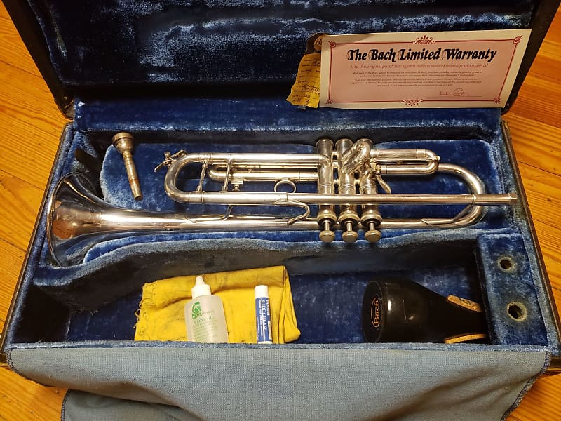 Vintage Bach Stradivarius 180S37 Trumpet W/ Trigger! | Reverb