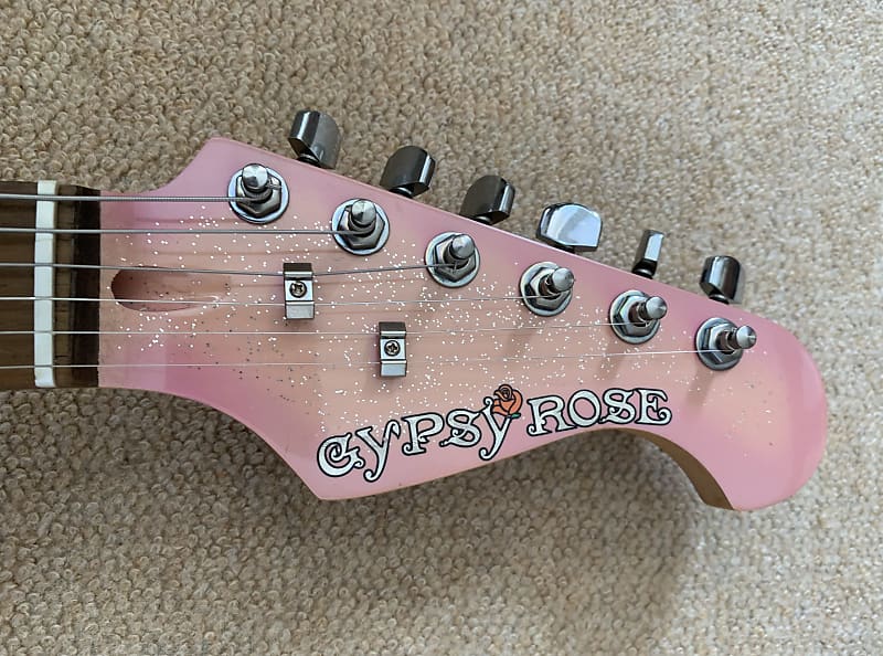 Gypsy Rose 7/8 Size Strat Style Electric Guitar | Reverb