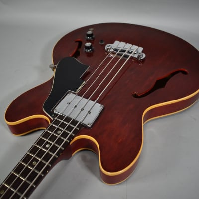 1967 Gibson EB-2 Bass Cherry Red w/Ohsc image 12