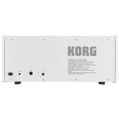 Korg MS-20 FS Monophonic Analog Synthesizer, 2 Oscillators, 37 Mini-Keys, White image 2