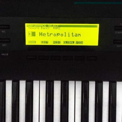 LCD Display gelb mit Kabel für Korg i2, i3