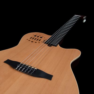Godin 032167 ACS Slim Nylon   Synth Access - 2-Voice Natural SG Classical Guitar MADE In CANADA image 12