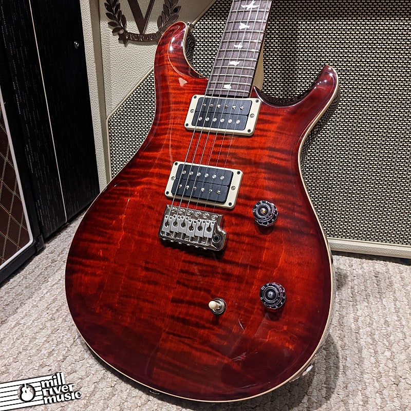 Paul Reed Smith PRS CE 24 Electric Guitar Fire Red Burst image 1