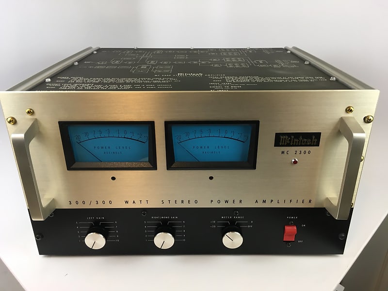 McIntosh MC2300 300-Watt Stereo Solid State Power Amplifier image 1