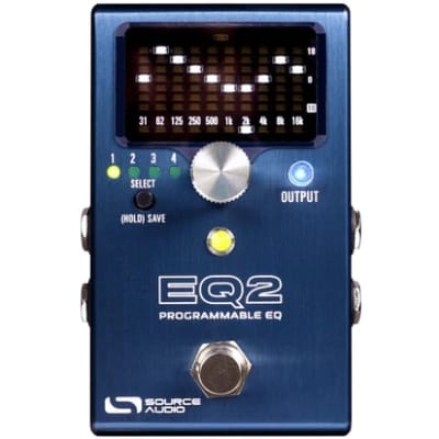 Source Audio PROGRAMMABLE EQ 2 2024 - Silver & Blue image 1