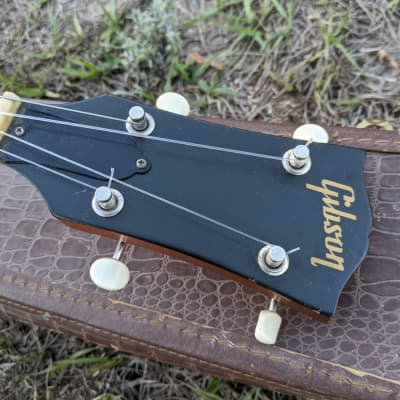 Vintage 1962 Gibson TG-0 Tenor Acoustic Guitar Original Gator Case No Repairs Original Sales Receipt image 10