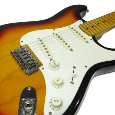 Harmony Stratocaster Sunburst Electric Guitar image 4