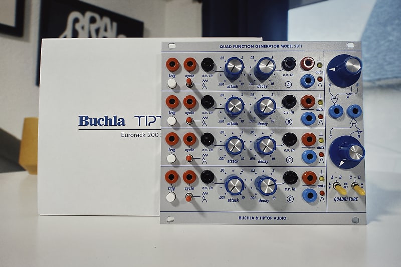 Tiptop Audio Buchla 281T Quad Function Generator - Mint/Like New