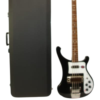 Rickenbacker 4003S Electric Bass Guitar - Jetglo with Case image 1