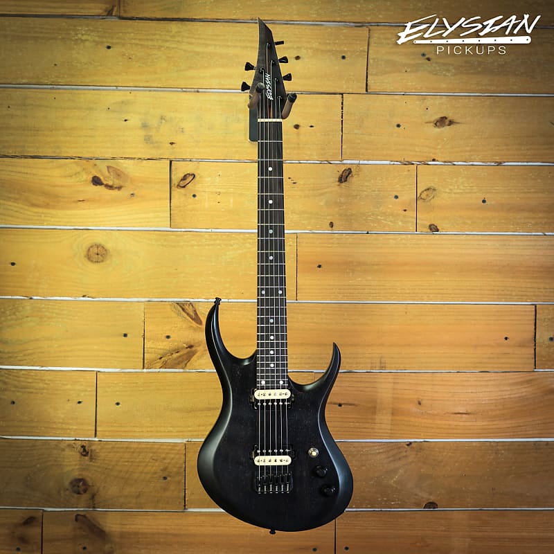Elysian Guitars Espada® 6 string 2017  Black Satin image 1