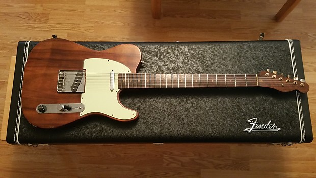 Schecter Van Nuys Vintage Telecaster Solid 1 pc Koa Body Shedua Neck Tele PT Dream Machine 1980 Koa