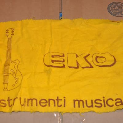 EKO Vintage guitar polish cloth - EKO.  Strumenti Musicali! image 1