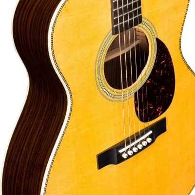 Martin OM-28 Acoustic Guitar - Natural with Rosewood image 3