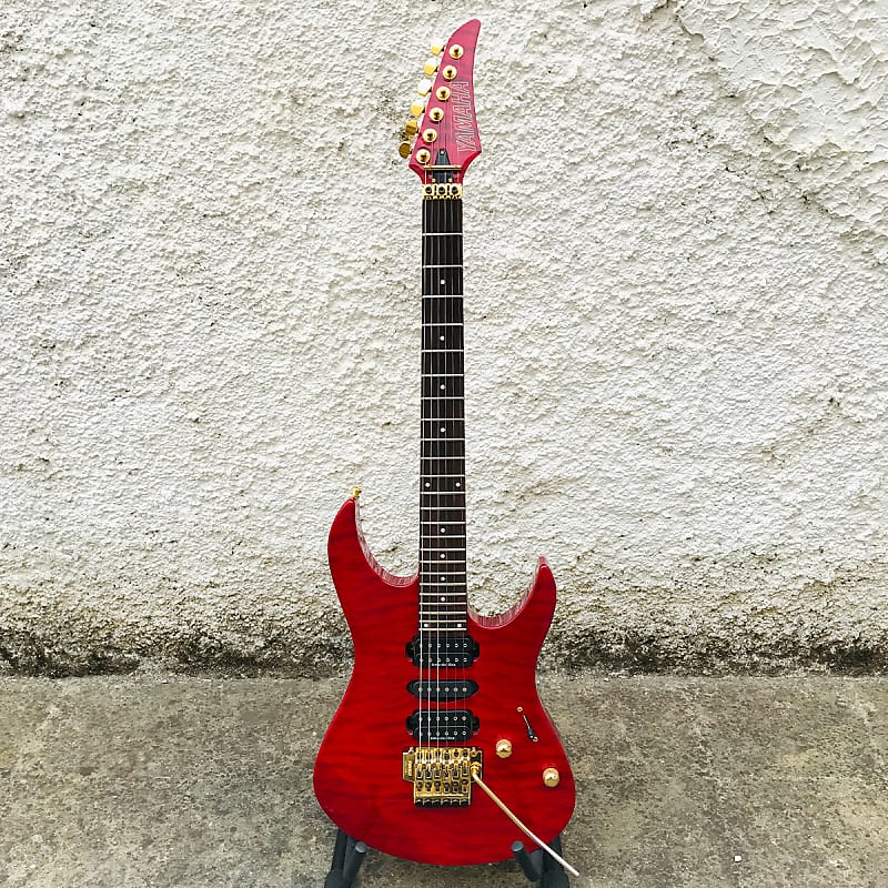 Yamaha RGX 721 DG Vintage 90's Electric Guitar Trans Red w/ MOD