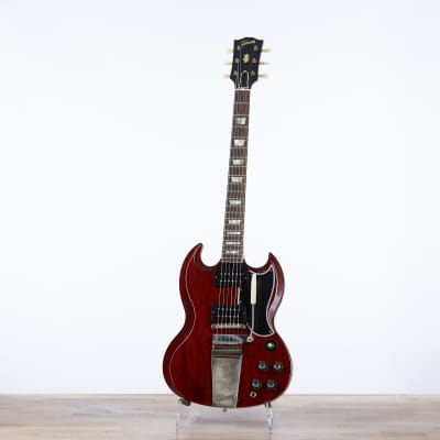 Gibson 1964 SG Standard Reissue Maestro Vibrola VOS, Cherry Red | Custom Shop Demo image 2