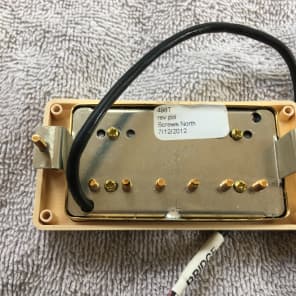 Gibson 490R &498T Humbuckers with LH Quick Connect Harness 2012 Gold covers image 8