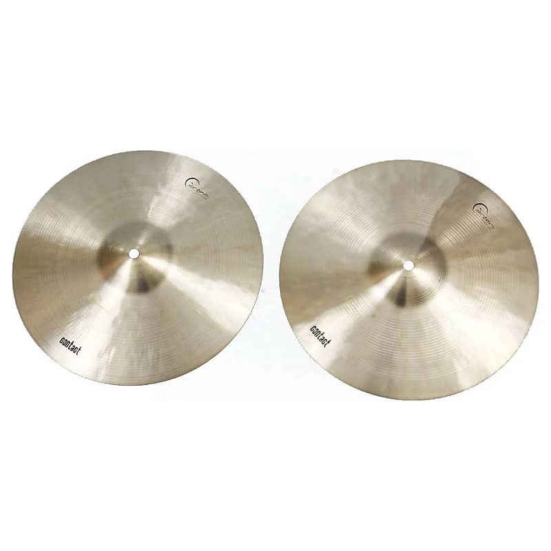 Dream Cymbals 13" Contact Series Hi-Hat Cymbals (Pair) image 1