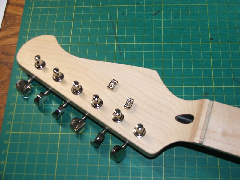 Loaded guitar neck......vintage tuners....22 frets...unplayed..S image 1
