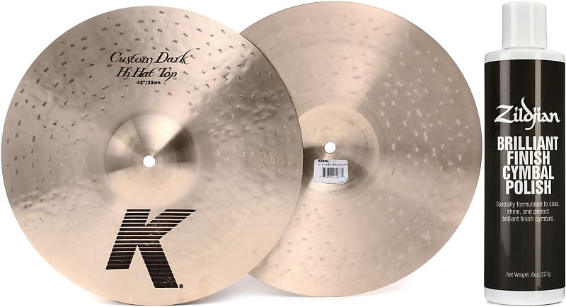 Zildjian k custom dark hi hats 13 sales