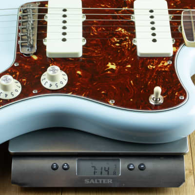 Fender Custom Shop 66 Jazzmaster Closet Classic Sonic Blue R130407 image 6