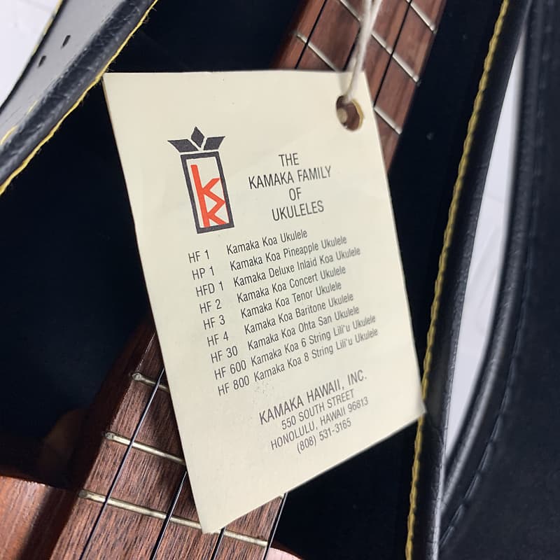 Kamaka Hawaii HF-1 Standard Soprano Ukulele — Northern