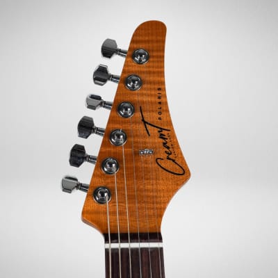 Cream T Guitars Polaris Custom HSS in Terra Burst - 00449 image 5