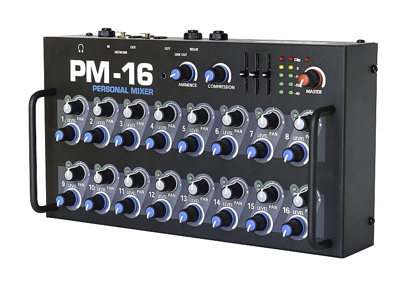Elite Core PM-16-CORE 16 Channel Personal Monitor Mixer image 1