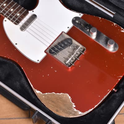 Xotic XTC-1 Candy Apple Red Heavy Aged ( Raw Vintage TE ) image 5