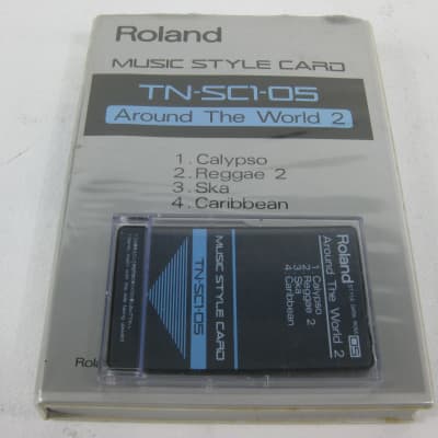 Roland TN-SC1-05 Around the World 2 Sound Card image 1