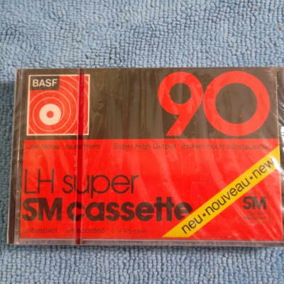 1-1979 BASF LH Super 90 Ferric Cassette Tapes 90 Mins Sealed Will Combine Shipping Super Rare! image 2