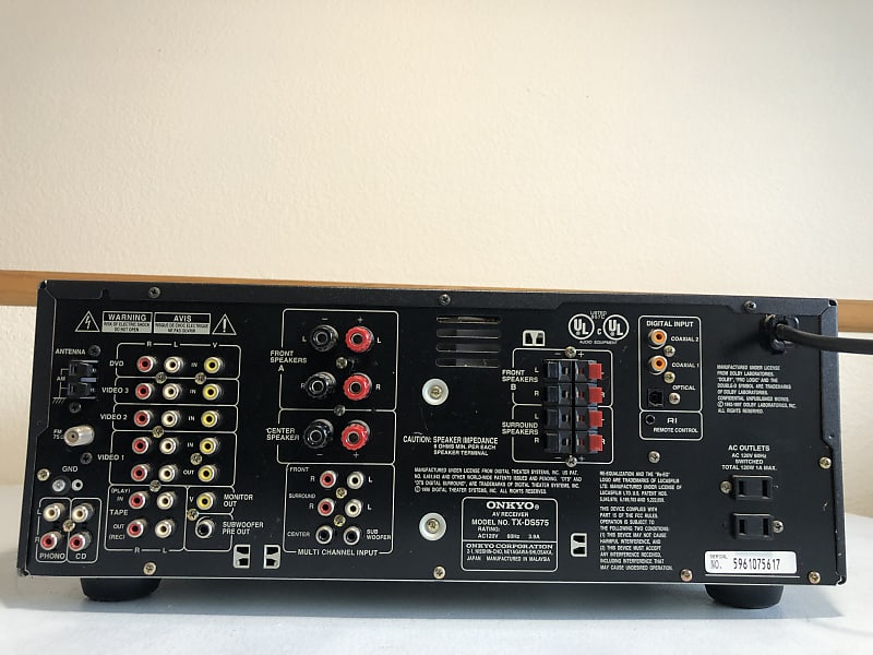 Onkyo TX-DS575 Receiver Audiophile Vintage HiFi Stereo Dolby Onkyo TX-DS575 Receiver Audiophile Vintage HiFi Stereo Dolby
