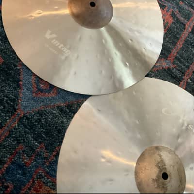 (MINT) Aisen 15” Vintage Hi-Hat Cymbals, Pair image 5