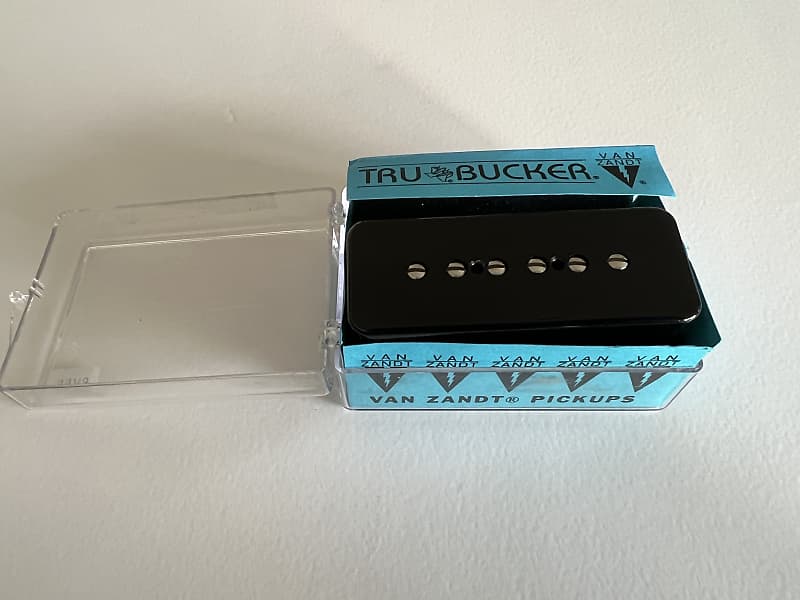 Van Zandt P-90 Pickup Set (Soap Bar Style Pickup) with Black Cover