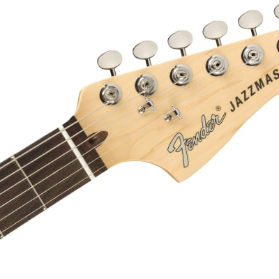 Fender American Performer Jazzmaster Electric Guitar Rosewood Fingerboard, Satin Lake Placid Blue W/ Bag image 11